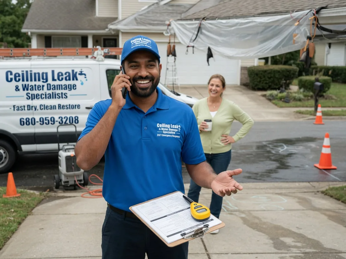 Ceiling Leak Cleanup Barker, NY FAQs